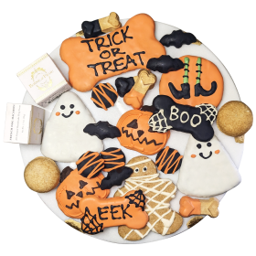 Halloween Themed Dog Treats Gift Box