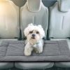 Dog Bed Mat Comfortable Fleece Pet Dog Crate Carpet Reversible Pad Joint Relief  S Size