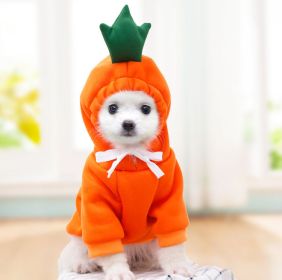 Dog Autumn And Winter Clothing Small And Medium Dog Love Two Legged Cat Cute Pet Clothing (Option: 3 Style-L)